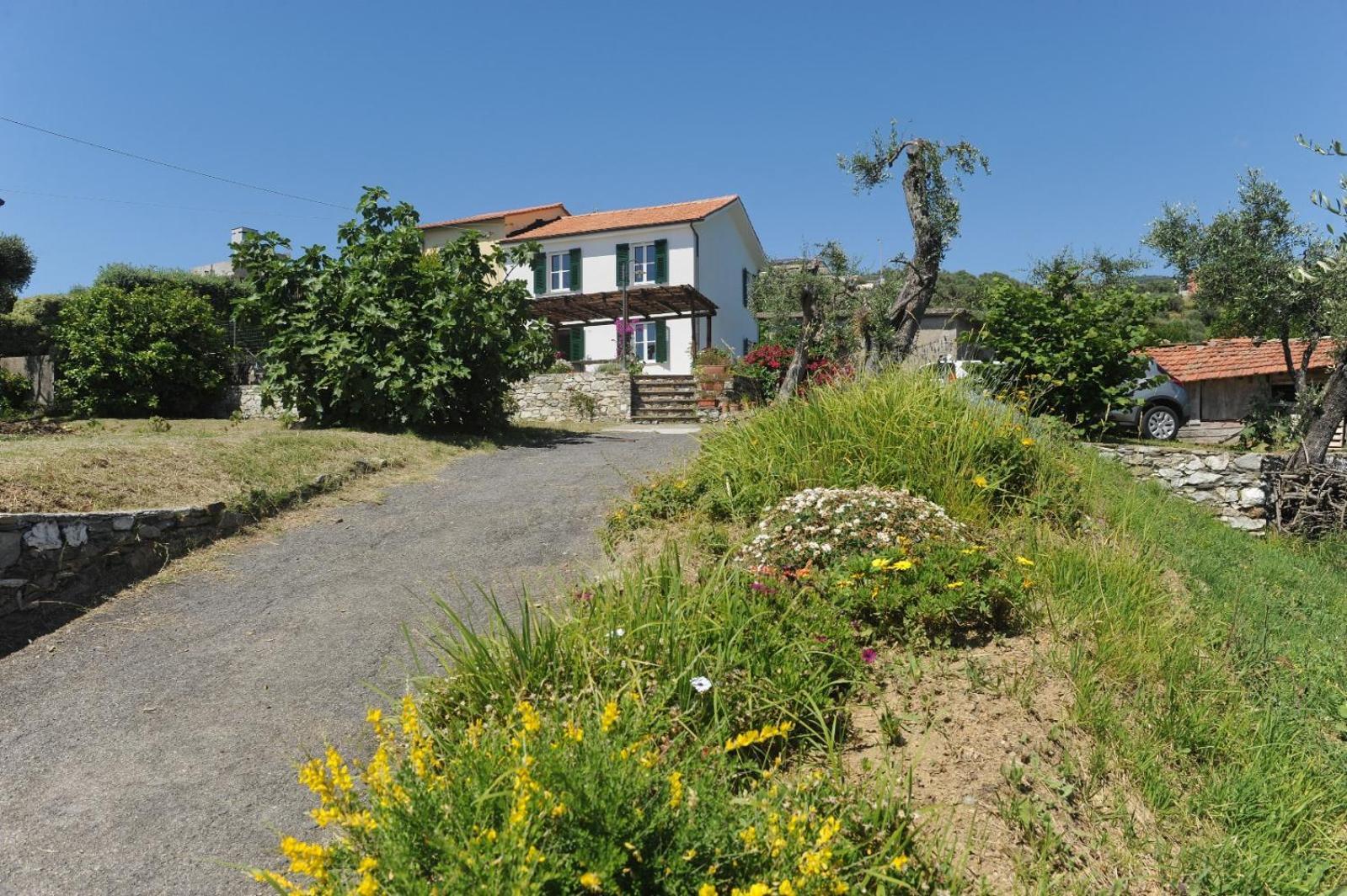 라바냐 Casa Franguella - Uliveto Sul Mare 빌라 외부 사진